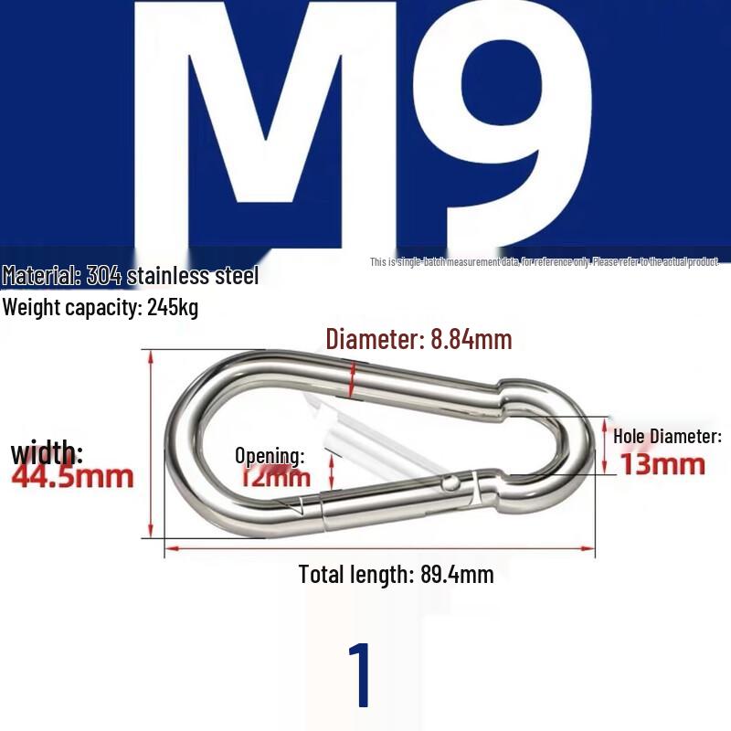 Stainless Steel Spring Snap Hook