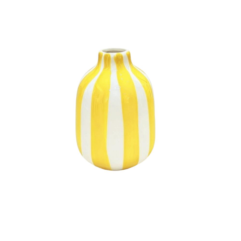 Nordic Style Ceramic Vase Candy Color Flower Arrangement Container Hydroponic Flower Vase  Room жёлтый