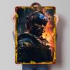 Soldier Combat Zone Printed Poster Customized Wall Art Retro Vintage Metal Tin Signs for Gamer Room Decoration At Home Wand Deko