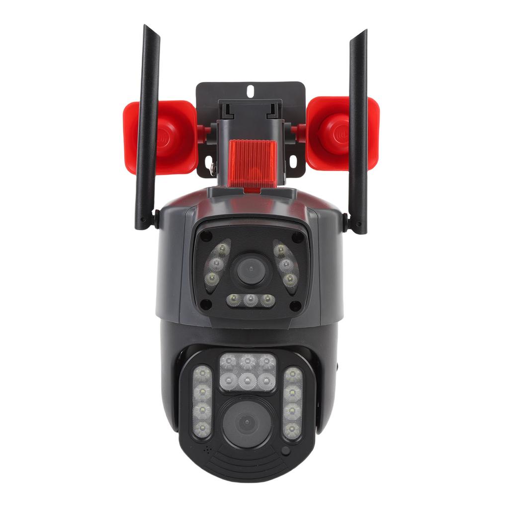 Dual Lens Security Camera WiFi Wireless 1080P HD Motion Detection IP66 Water Proof Security Camera with APP for Home