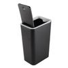 Household Garbage Cans Sled Large Capacity Odorless With Press Top Plastic Trash Bin For Home Kitchen Living Room Bathroom