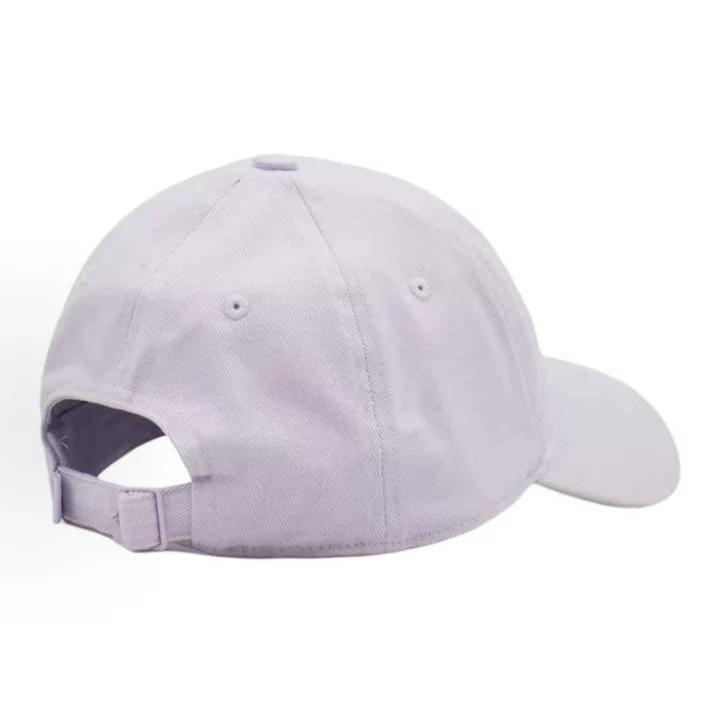 adidas Unisex Stone-Washed Cotton Unstructured Baseball Cap, Vintage Script Embroidered Curved Brim Retro Street Dad Hat KR2602