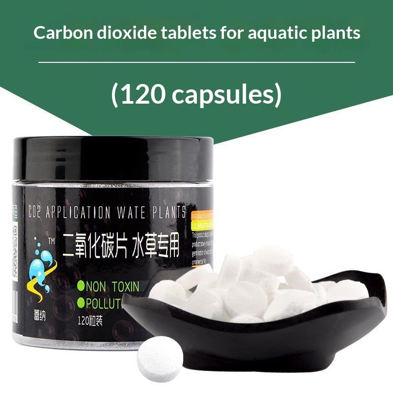 60/120PCS CO2 Diffuser Generator Tablets Fish-safe