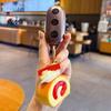 Stress Relief Strawberry Swiss Roll Squeeze Toy Cake-Shaped Stress Toy  For Kids Adults