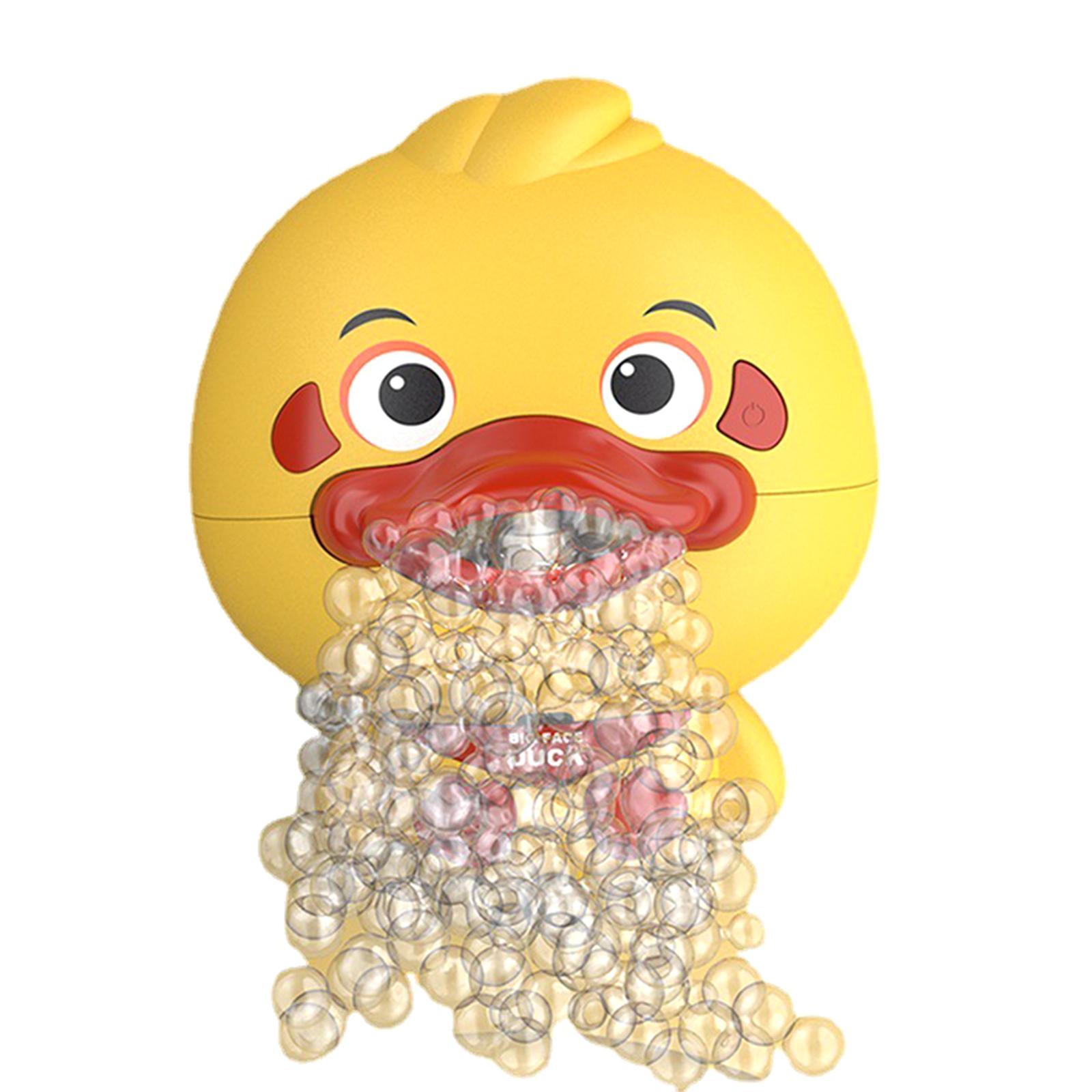 

Машина для пены для ванны Желтый утенок Игрушки для купания для детей с музыкой и пузырями Веселье для детей 1-5 лет