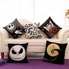 Nightmare Before Christmas Decorative Cushion Cover For Ghost Head Design Waist