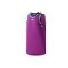Li Ning Sports Basketball Series Mesh Breathable Basketball Competition Casual Sports Suit Men Sportswear Purple AATR011-5
