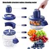 Rechargeable Electric Grape Peeler Machine - Automatic Fruit Skin Remover for Tomato Garlic Blueberries Kitchen Peeling Gadget