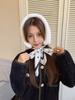 Exquisite Women's Korean Style Plush Scarf - Versatile Neck Warmer for Autumn and Winter