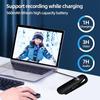 1080P Full HD Cycling Video Recorder with Back Clip Portable Law Enforcement Recorder Motion Activate Loop Recording Camera