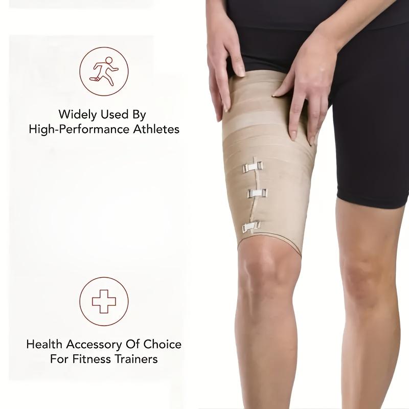 2 Rolls Elastic Bandage with Closure, Easy to Use for Ankle, Wrist, Arm, and Leg, Comfortable and Secure for Everyday Wear