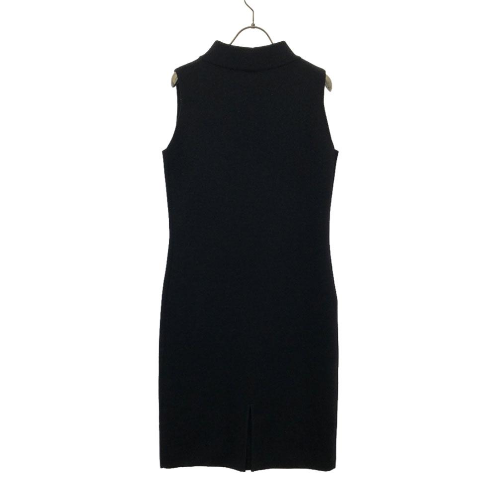 MAX MARA 100% wool, made in Italy No sleeve High neck knit one piece S Women Used