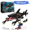 10183 Deep Sea Robo-Shark 1031pcs Building Blocks Mechanical Animal Model for Ocean Lovers
