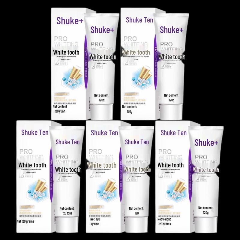 

SIOOC Whitening & Stain Removal Toothpaste 5-Pack