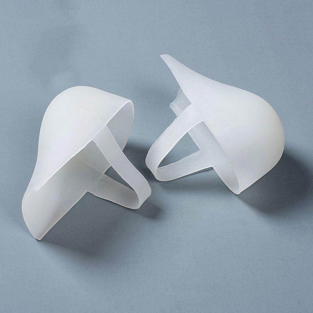 

Silicone Heel Cushion Unisex Gel Heel Pads Portable Height Increase Insoles 4.5cm