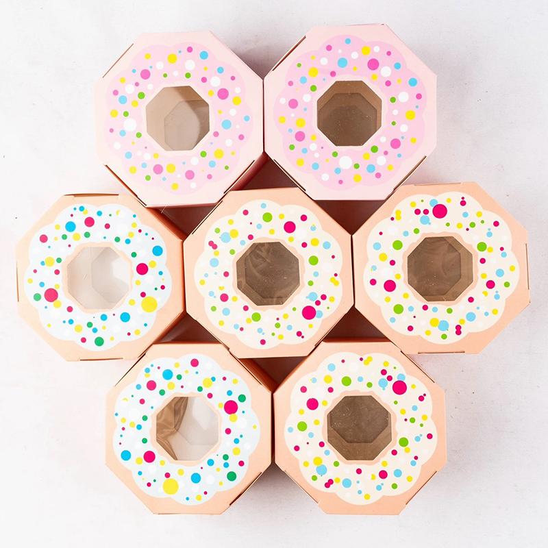 WTEMPO DIY Foldable Creative Shaped Design Paper Gift Boxes Printed Polygon Mini Presents Packaging Boxes Ideal for Storing and Gifting Delicate Items