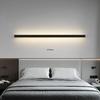 Minimalist Modern Long Strip Wall Lamp for Bedroom, Living Room, or Sofa Side