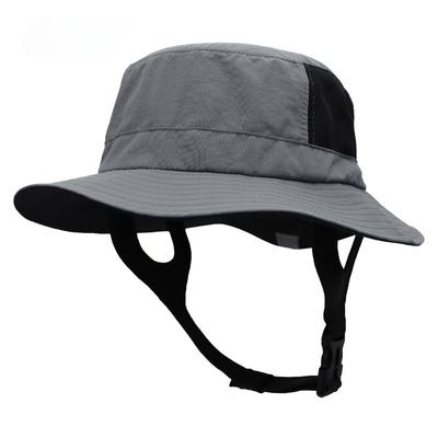 Strand Surf Kappe Mesh Atmungsaktiv Sonnenhut UPF50+ Sommer Outdoor Angelkappe Kinn Verstellbarer Fischerhut Wassersportkappe