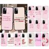 Phone Case For Xiaomi Poco C71 15T 14T Pro Redmi Note 15 14 14 13 Pro Redmi A5 15C 13C Motivation Quotes Girl Love Yourself