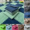 Geschenk Zuhause Schaumstoff Baby Spielmatte Bebe Matratze Plüsch Patchwork Bodenmatte Übung Kinder Teppich