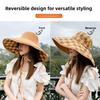Fisherman Hat Women Summer Sun Protection With Large Brim For Outdoor Activities