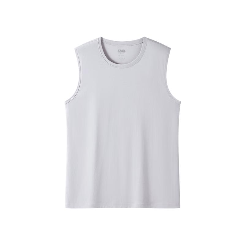 Yiershuang Men s Premium Cotton Broad-Shoulder Undershirt 3XL