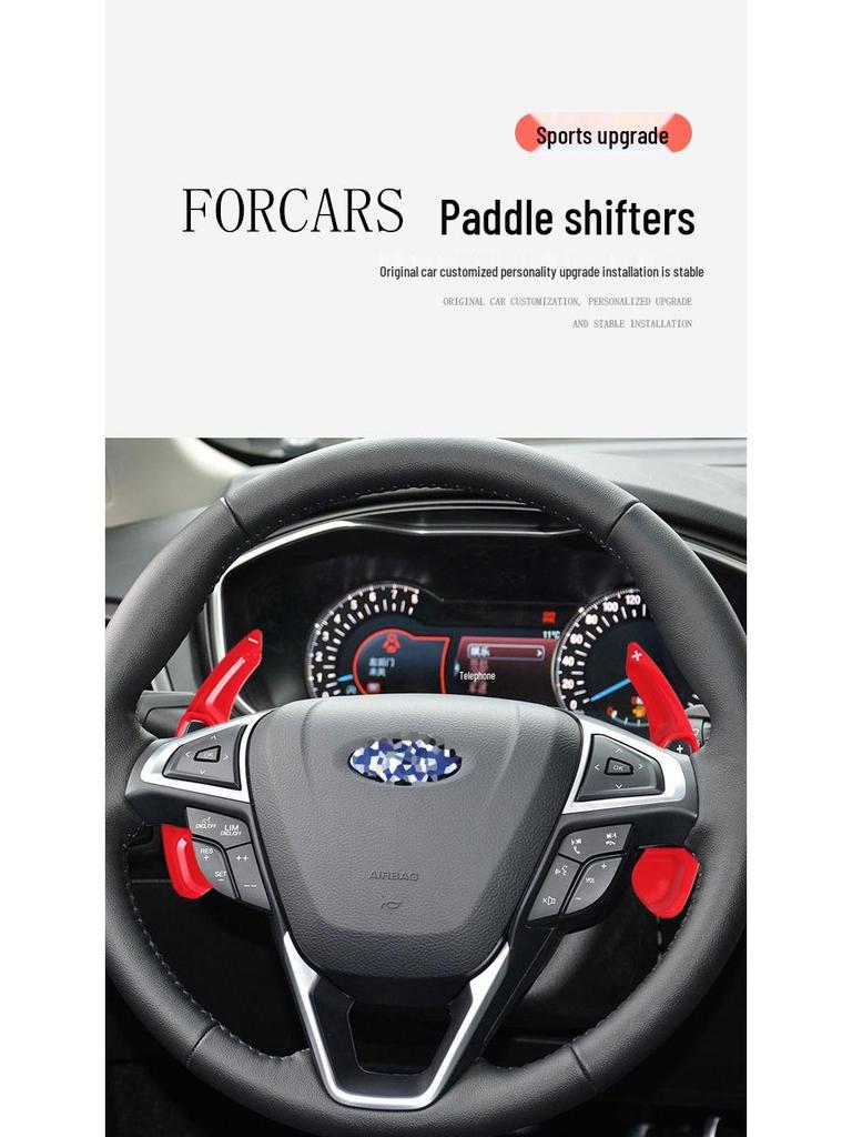 Pádla z uhlíkových vláken pro volanty Ford Explorer, Edge, Mondeo, Taurus