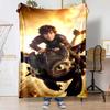 Toothless Patterned Blankets Are Perfect for Beds or Other Occasions, Making Them A Perfect Gift Choice.