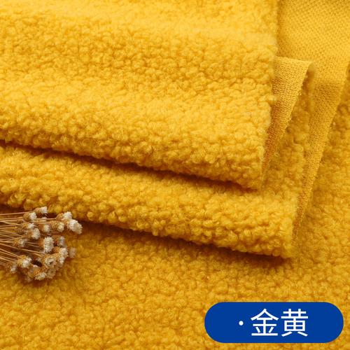 45X50cm Thickened Lamb Fleece Fabric Clothing Wool Lining Coral Fleece Plush Shoes Caps Warm Lining Coat Doll Fabric TJ8548