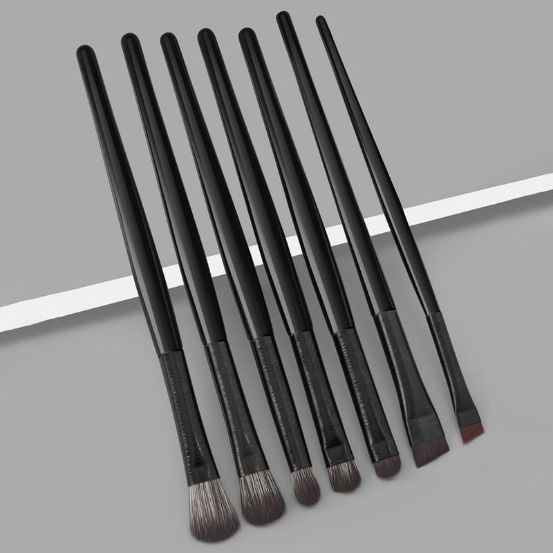Strich der Schönheit - Set mit 7: Augen-Make-up-Pinsel
