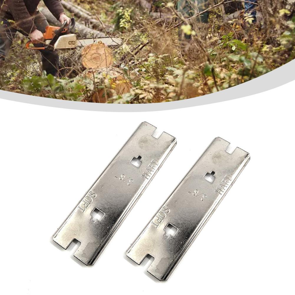 2Pcs 73LP And 73VLPrecision Chainsaw Raker Depth Gauge Set 5056981-01N Chainsaw Depth Gauge Tool For 38 Pitch Chains