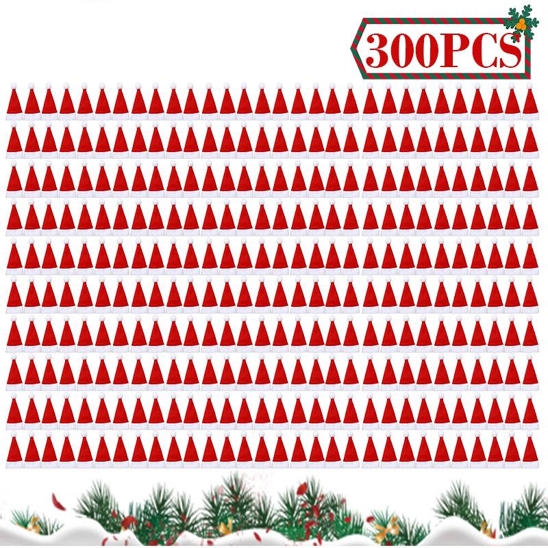 Vánoční sada obalů na láhve Santa Sněhulák Tkané sáčky na láhve na vánoční večírek Dekorace jídelního stolu Novoroční dárky