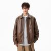 Large Size Leather Jacket for Men Men's Leather Jacket Men's Coat American Motorcycle Leather Jacket