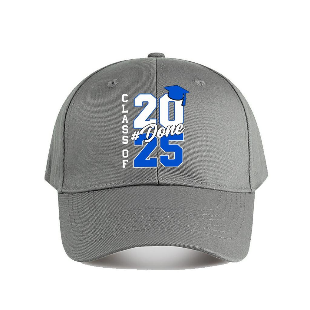 Class Of Grad Done Baseball Cap Fashion Unisex Sunhat Womens Outdoor Sports