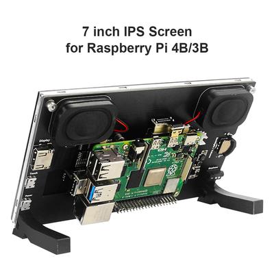 Für Raspberry Pi 4B/3B 1024x600 HDMI-kompatibles Display-Monitor-Board 7 Zoll IPS Touchscreen HDMI-kompatibles Display-Modul
