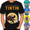 Summer Fashion Trend Harajuku Style Cartoon T-shirt 3D Printed Cute Printed T-shirt Casual Comfortable Short Sleeved T-shirt