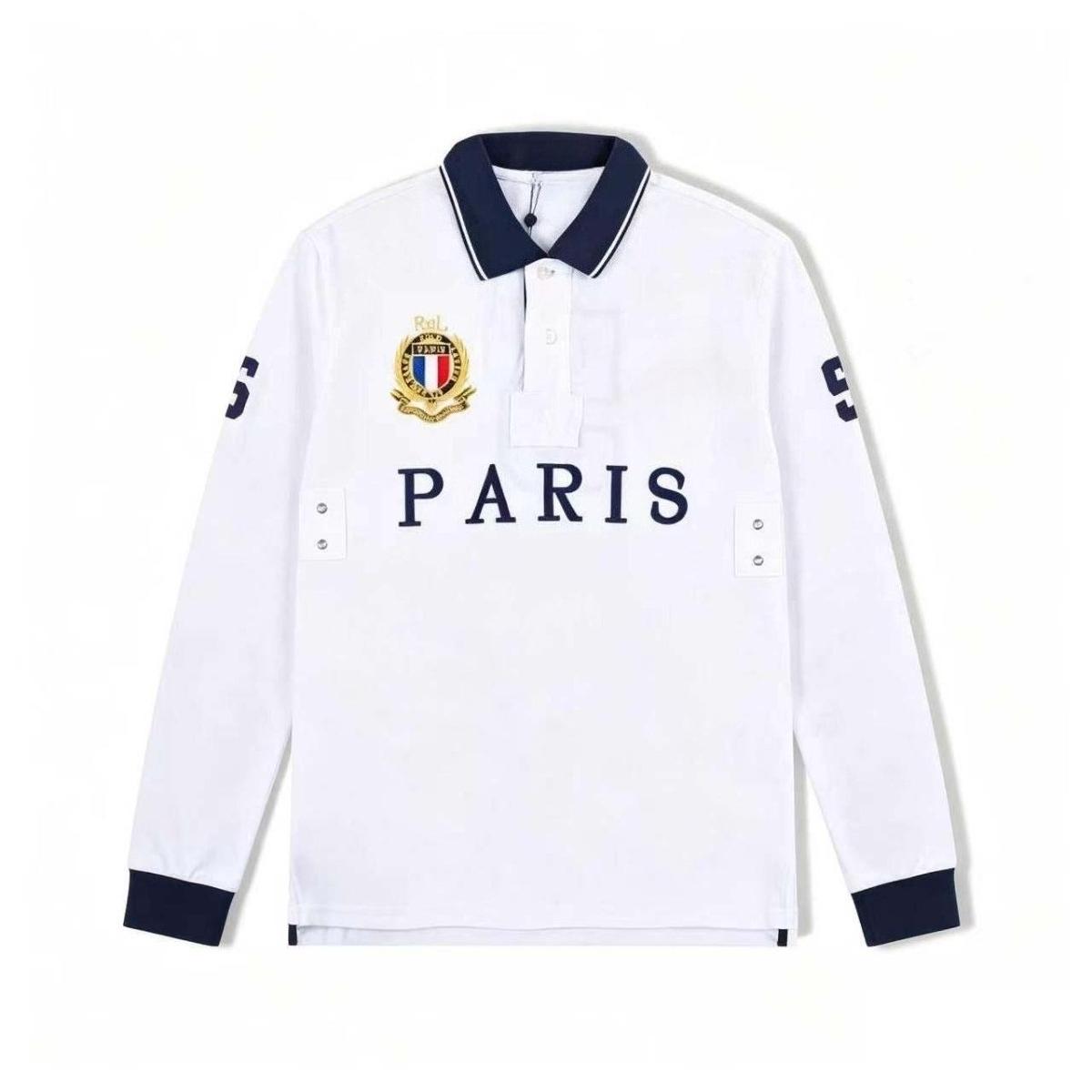 VibeStreet Men`s Polo Shirt Long Sleeve