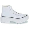Women's Chuck Taylor All Star Lugged Heel Platform High White Black A10364C