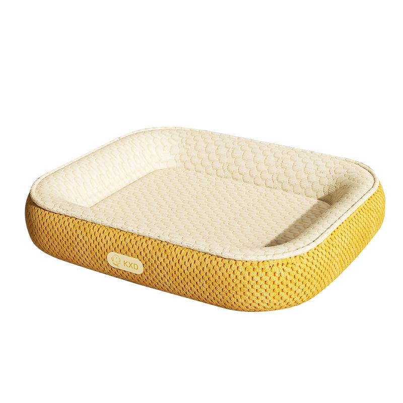 

Новый домик для собак Iced Doodle, летнее прохладное гнездо, коврик для домашних животных, гнездо для домашних животных в машину, универсальное гнездо для кошек на все сезоны Piece