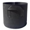 Extra-Large Black Non-Woven Fabric Grow Bags for Plants and Trees - Thickened Nutrient Pots and Seedling Bags