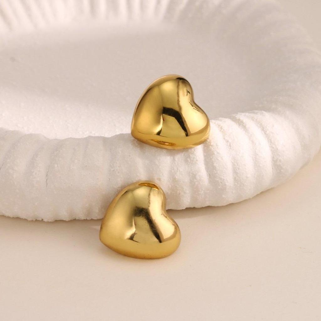 Chic Chubby Water Drop Hollow Stud Earrings
