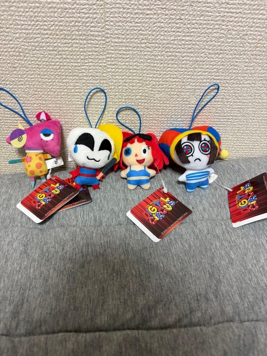 Amazing Digital Circus Plush Toy Mascot Beach ver. Set 4 JP FS