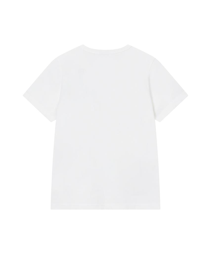 BAUF B Star Slim Fit T-Shirt [White]