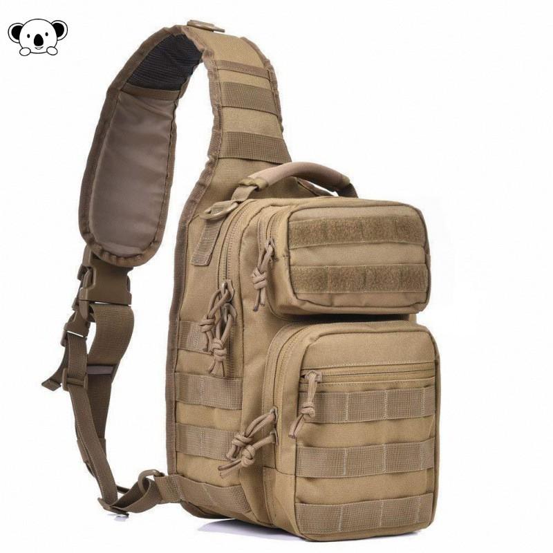 Tool Bags Men Oxford Waterproof Tactical Sling Bag Crossbody Tool Storage Chest Pack Outdoor Daypack