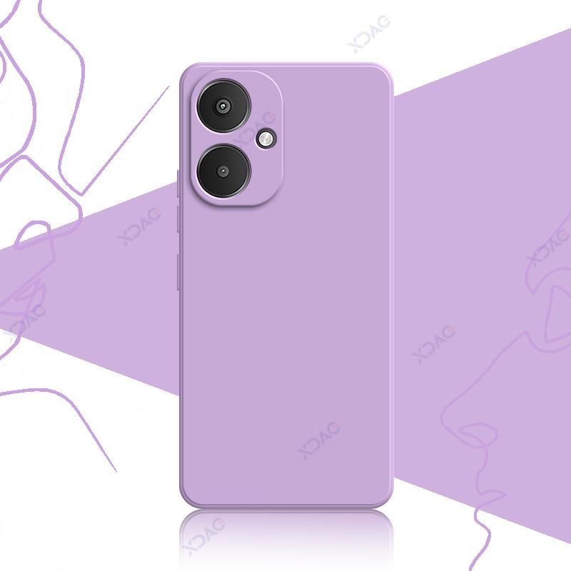 Luxury Mobile Phone Cases for Xiaomi Redmi 13C Redmi13C 6.74" 4G 5G 360 Soft Square Liquid Silicone Back Covers Waterproof Bags