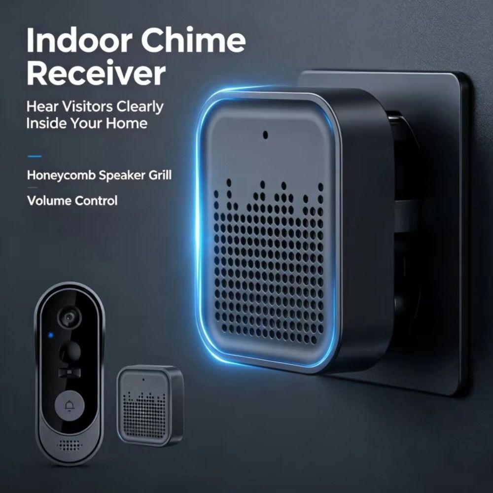 Waterproof Design Smart Video Doorbell 1080P Resolution Two-Way Audio Doorbell Apartment Use