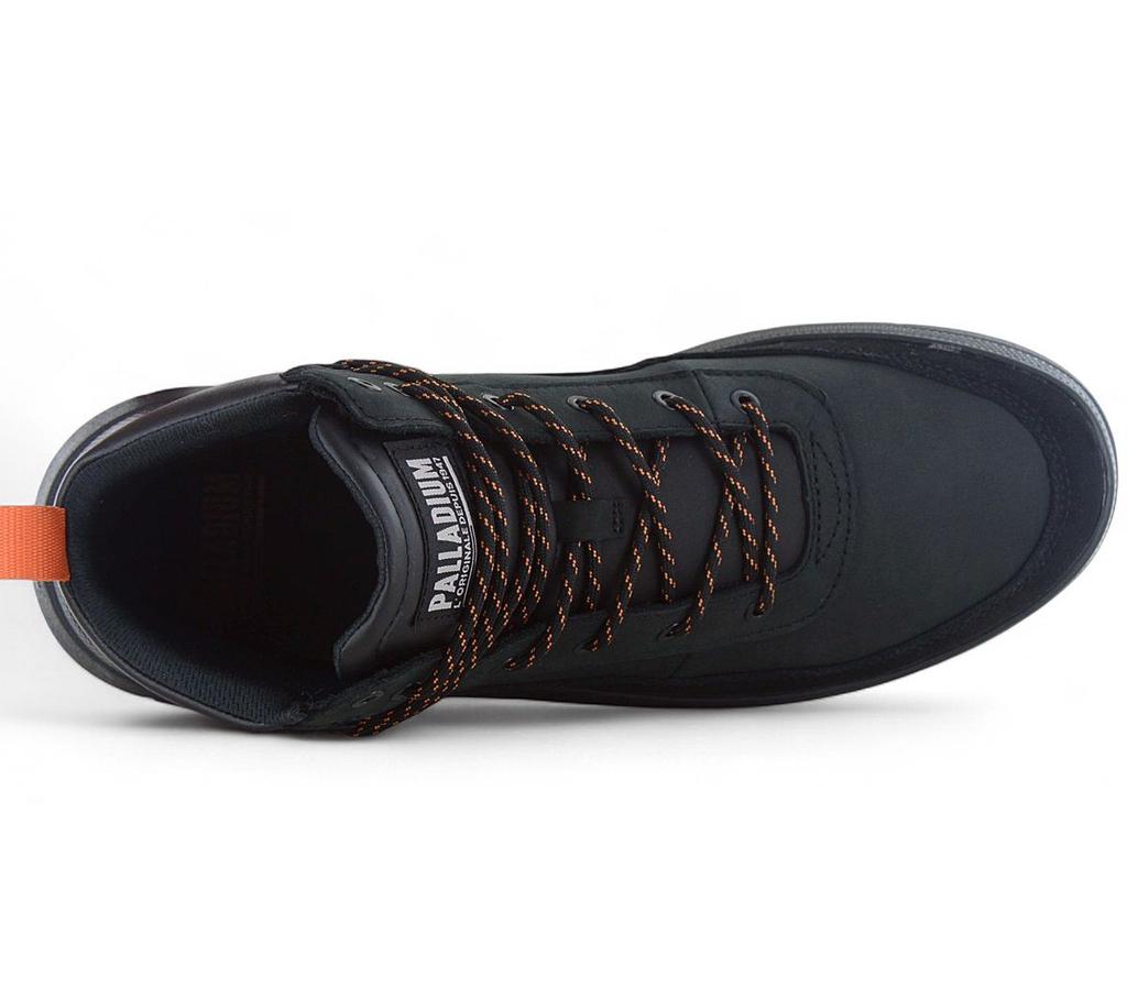 PALLADIUM Pallaflex Cuff M - Herren Sneaker-Boot Stiefel Schuhe Leder Schwarz 09509-008-M ORIGINAL
