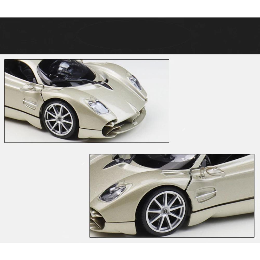 Welly 1/24 Pagani Utopia Alloy Sports Car Model Diecast Metal Track Racing Vehicles Car Model High Simulation Childrens Toy Gift
