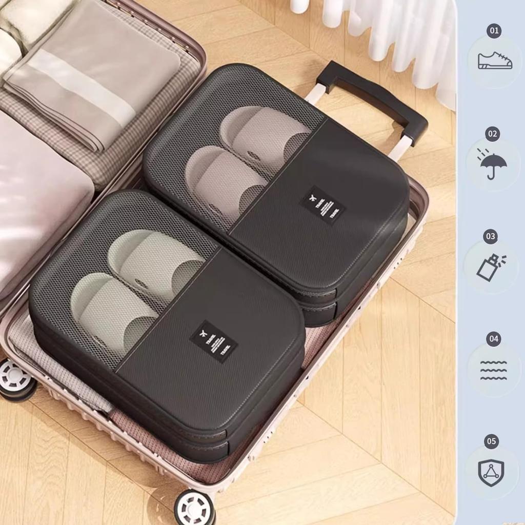Shoe Bags for Travel Holds 3 Pair of Shoes Portable Storage Bag Organizer Travel Luggage Shoe Organizer for Women and Teenager