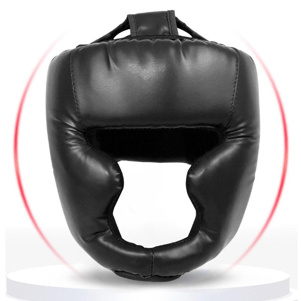 Boxing Headgear Cheek Protection Gear Head Gear Professional Portable Head Guard for Sparring Sanda Muay Thai Mma Adult Kids